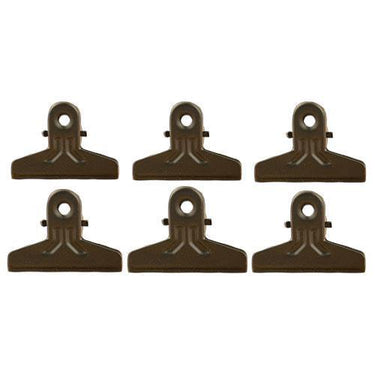 6 Set Black Clips - The Fox Decor